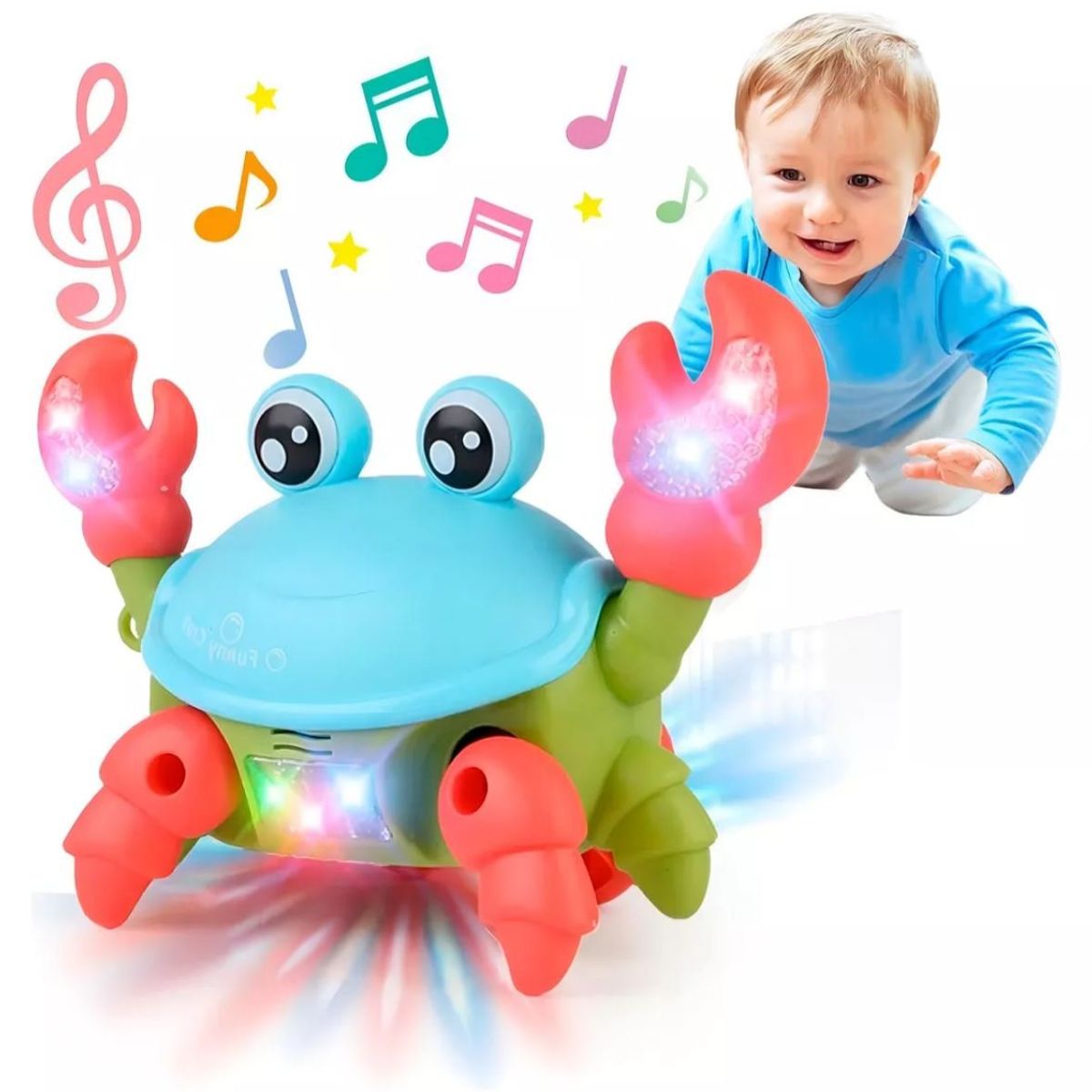 GENERICO - Cangrejo Musical con Luz y Sonido