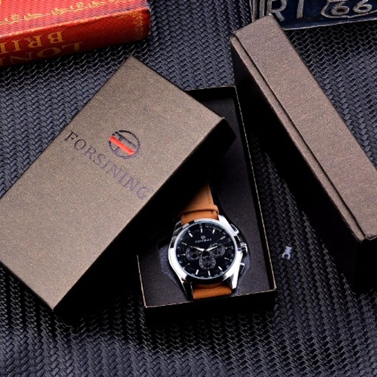 FORSINING - Reloj Mecanico Automatico Forsining GMT1215