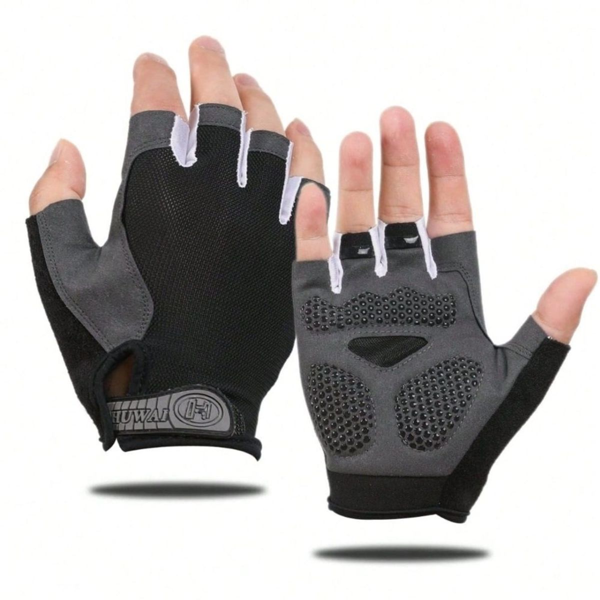GENERICO - Guantes para Pesas GYM  Negro Talla M
