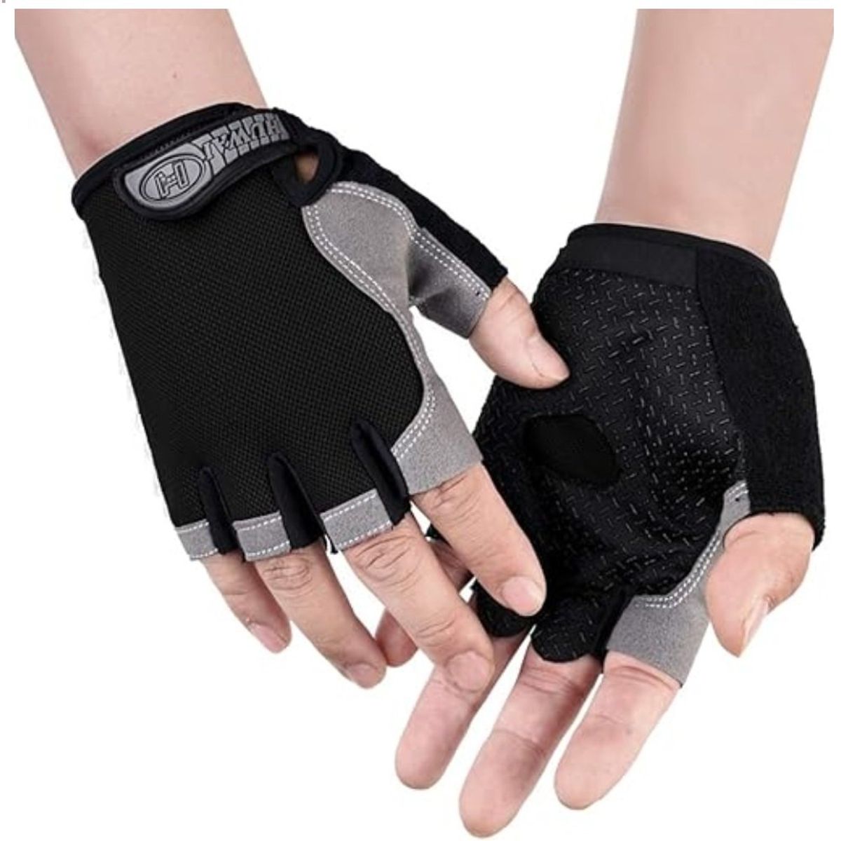 GENERICO - Guantes para Pesas GYM  Negro Talla M