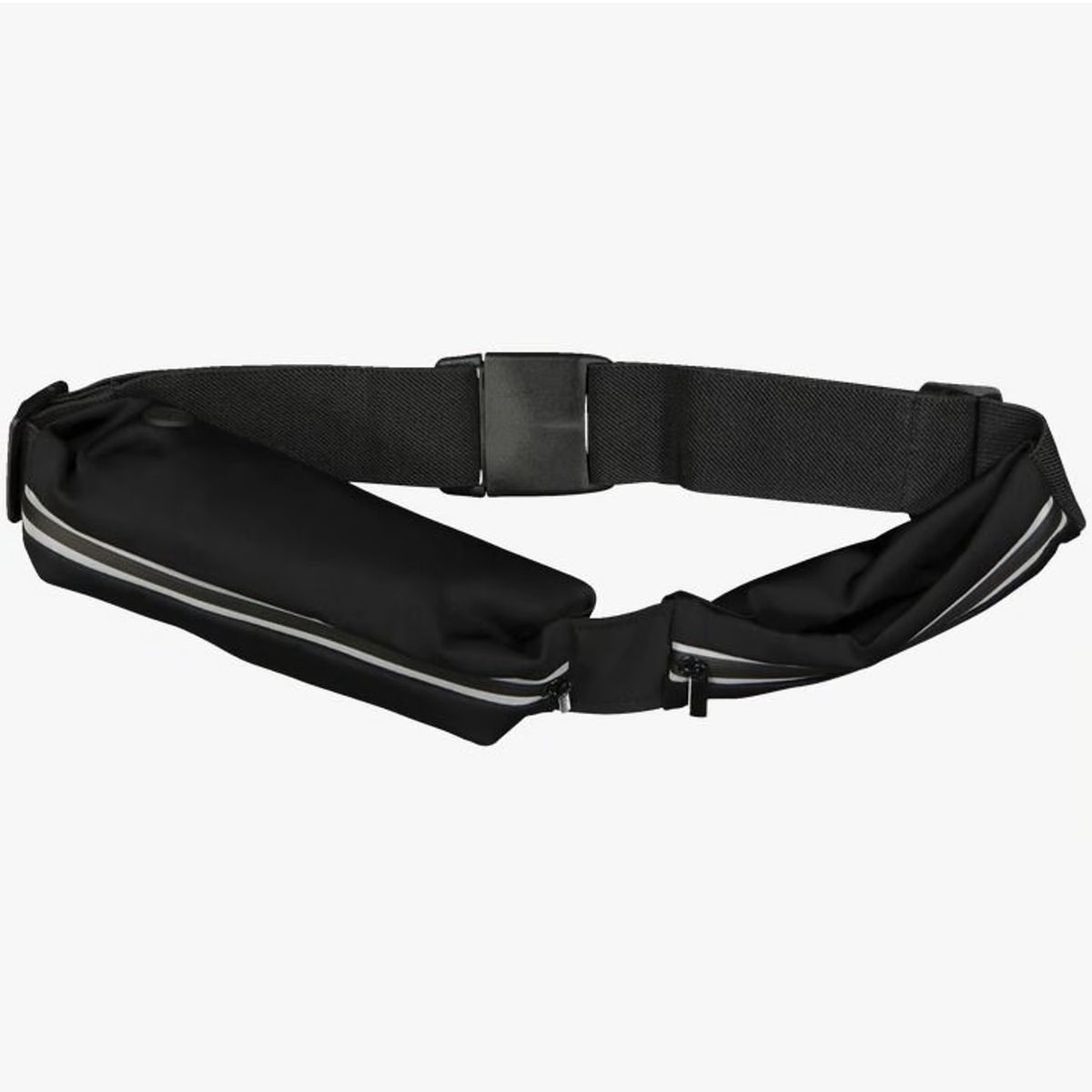 GENERICO - Canguro Cinturon Deportivo delgado Ultrafino Negro