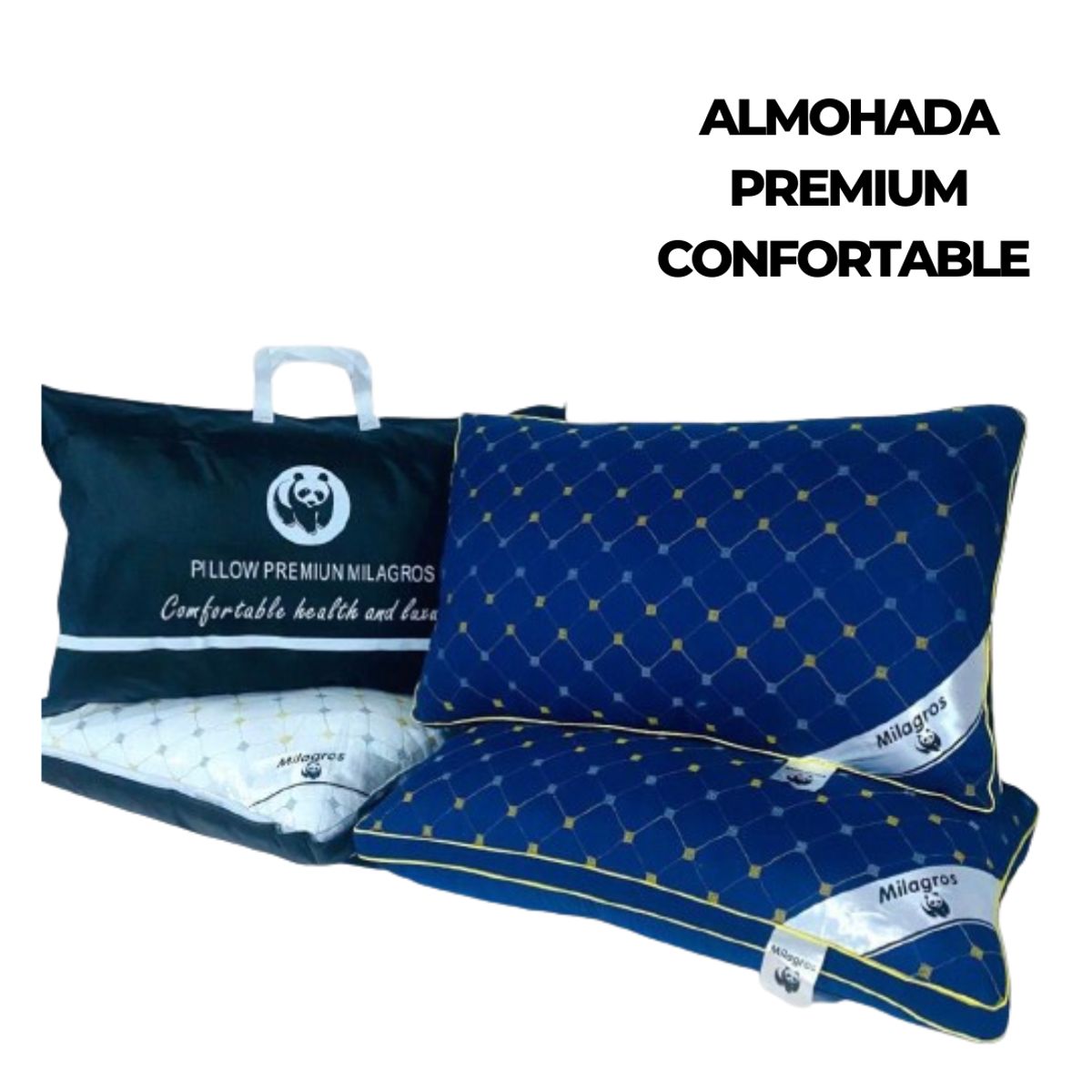 CUTE - ALMOHADA PREMIUM 100 % ALGODON.