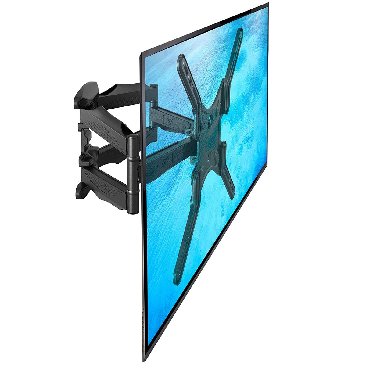 GENERICO - RACK TV Soporte Móvil Plegable de Giratoria para TV 14 - 55 - Negro..