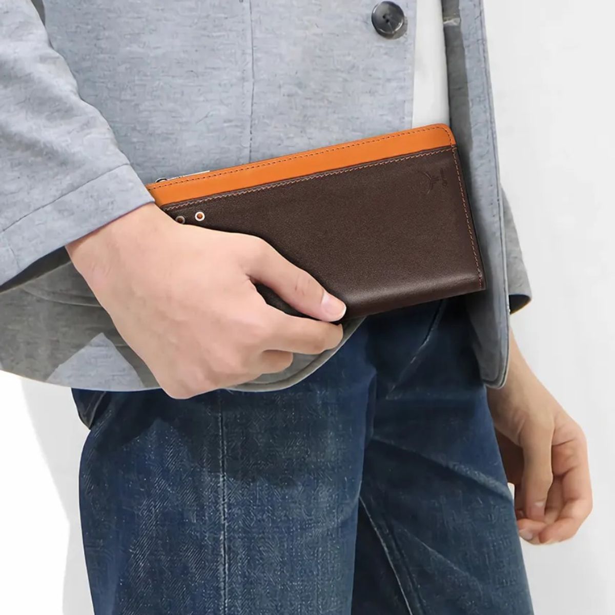 ARMUZ - Billetera Ejecutiva de cuero vacuno BP726