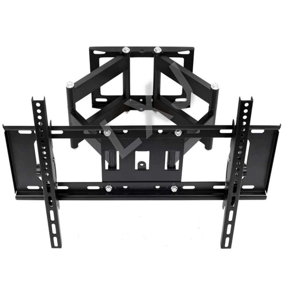 GENERICO - Rack tv soporte móvil plegable de 3 giros(doble brazo)40"-80"-negro..