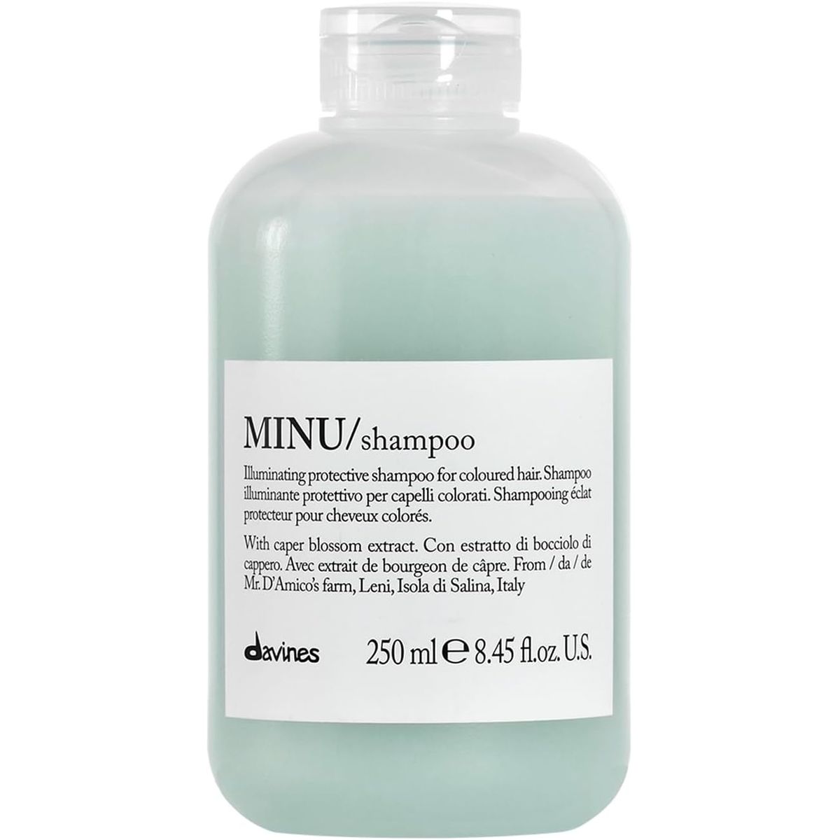 DAVINES - Shampoo Iluminador para Cabello Teñido Davines Minu 250ml