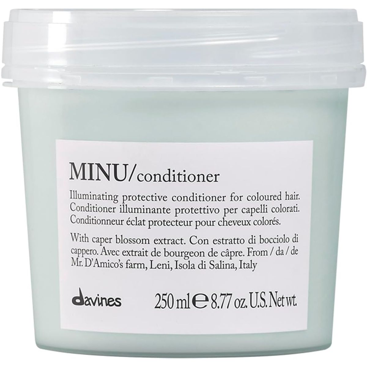 DAVINES - Acondicionador Iluminador para Cabello Teñido Davines Minu 250ml