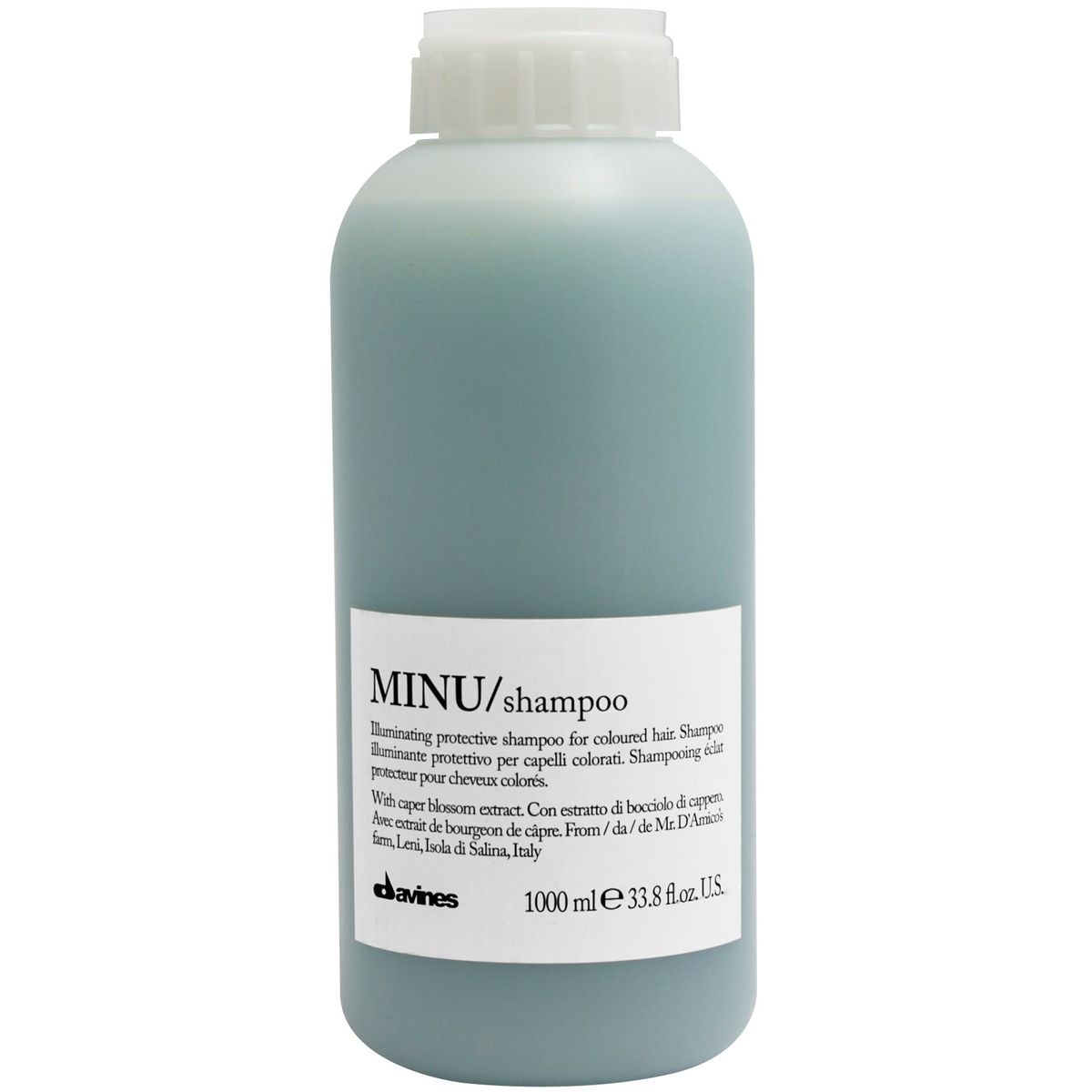 DAVINES - Shampoo Iluminador para Cabello Teñido Davines Minu 1000ml