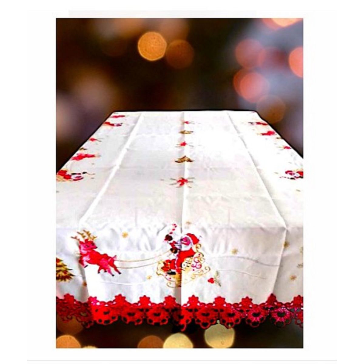 GENERICO - Manteles Navideños para Sillas de 8 de Calidad A1