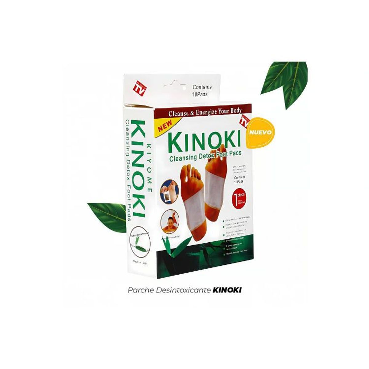 OEM - Parches Desintoxicantes para los Pies - KINOKI SET DE 5 pares