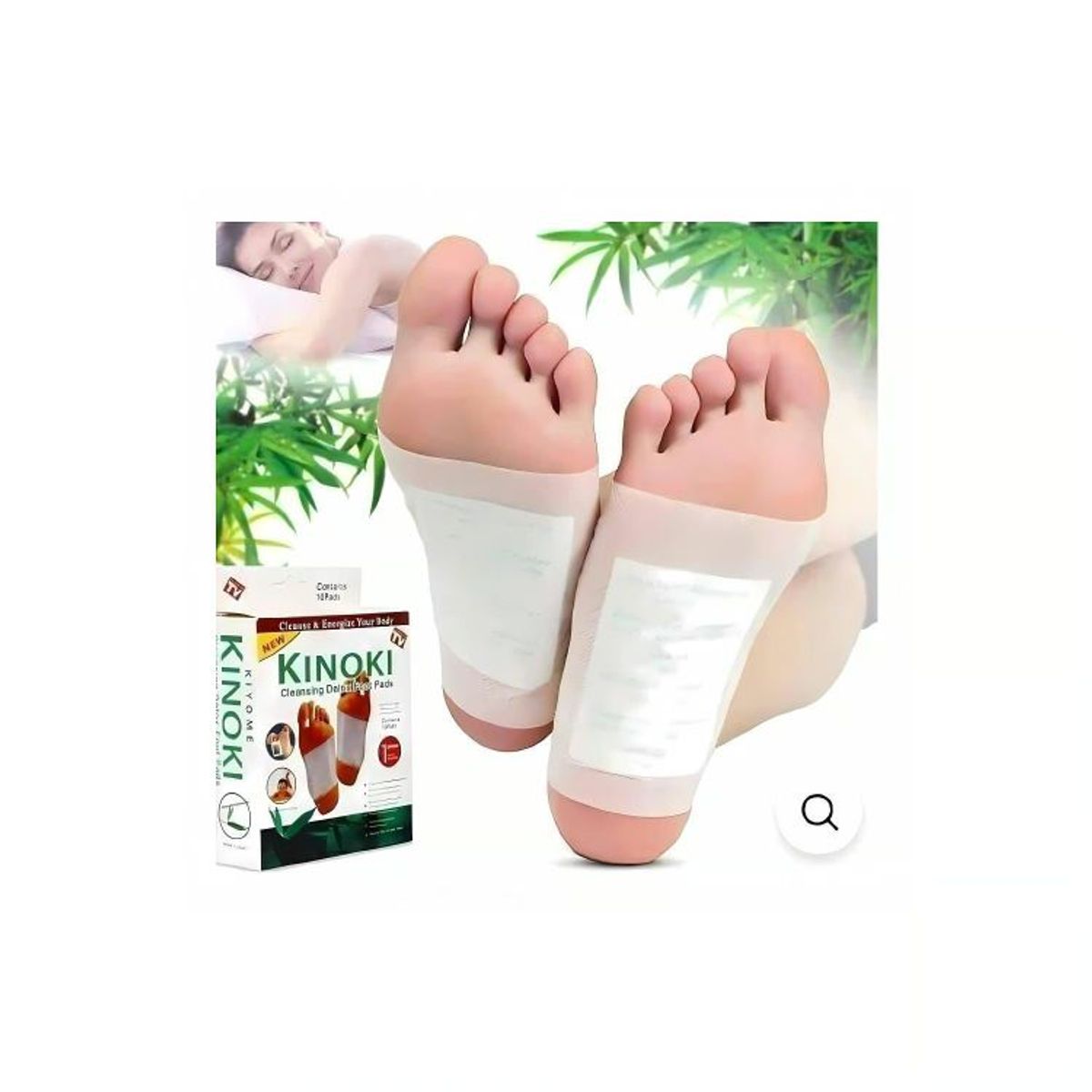 OEM - Parches Desintoxicantes para los Pies - KINOKI SET DE 5 pares