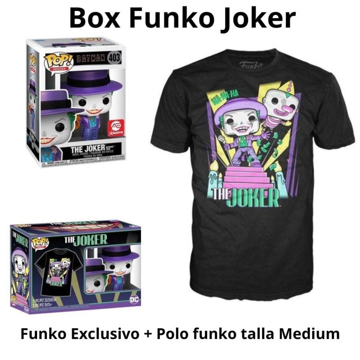 FUNKO - Funko Pop Box Joker DC Comics
