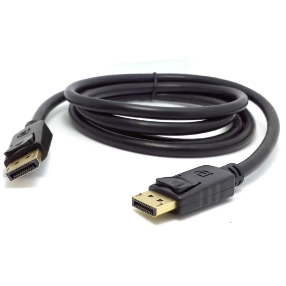 GENERICO - Cable Displayport a Display port Extensor 1.8 metros 4K HD DP a DP