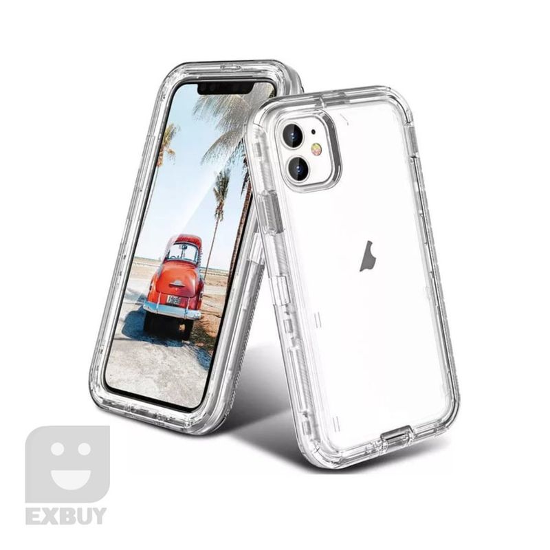 CASE - Case 360 Son 3 en 1 Transparente para iPhone 16 Pro