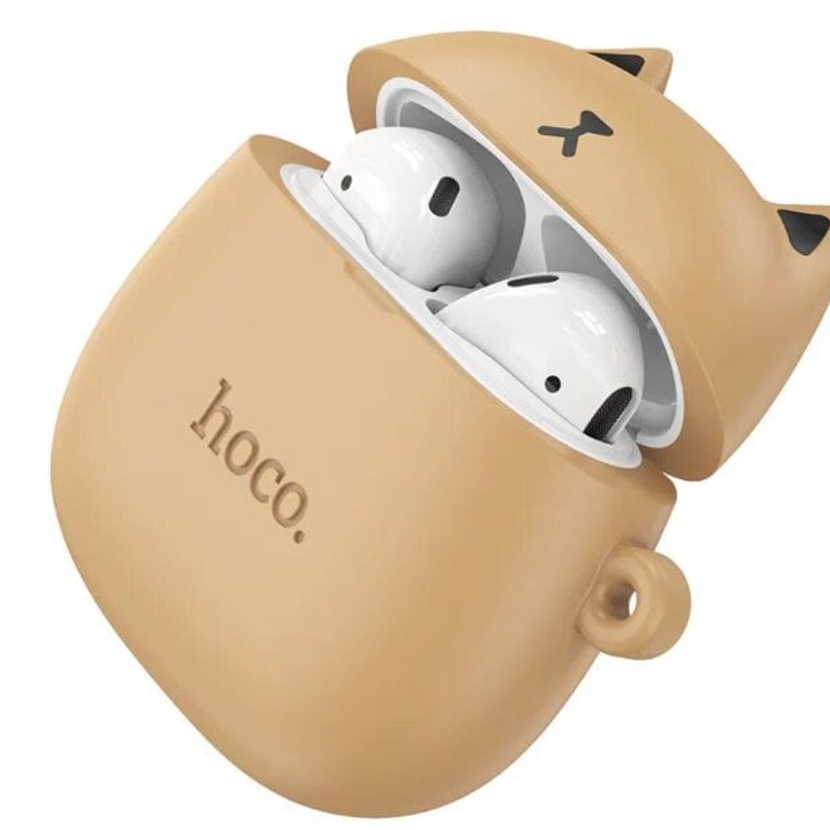 HOCO - Audifonos Hoco EW45 con funda de gato Beige