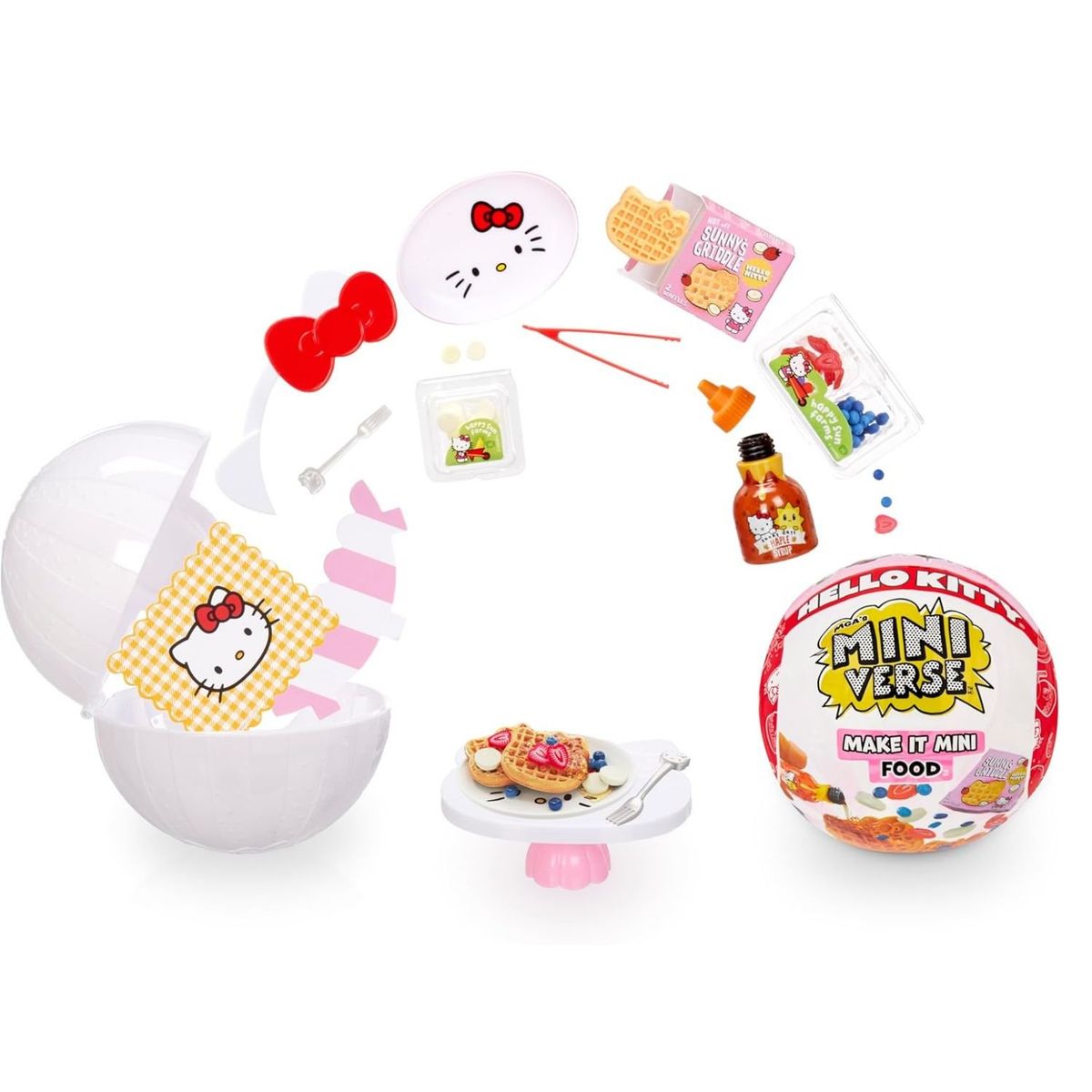 MGA ENTERTAINMENT - Cápsula Miniverse Make it Mini Food Hello Kitty