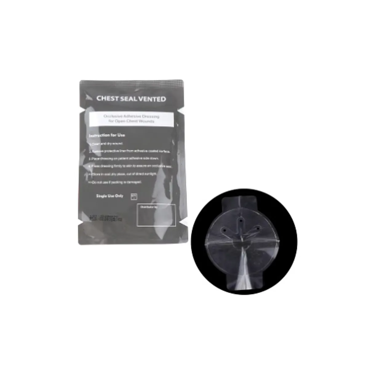 GENERICO - PARCHE DE PRIMEROS AUXILIOS VENTILADO SELLO PECHO IFAK