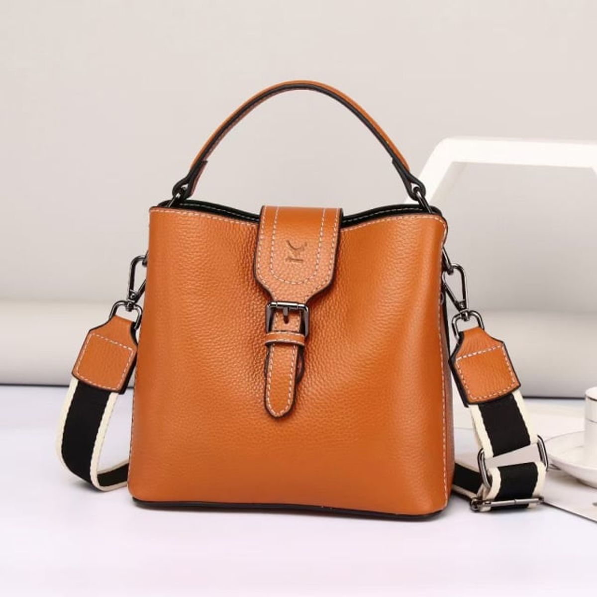 ARMUZ - Cartera de cuero vacuno 6021 Para Dama