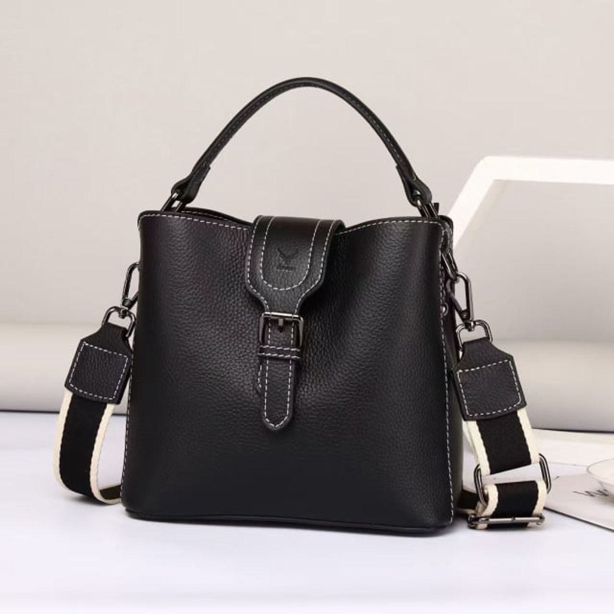 ARMUZ - Cartera de cuero vacuno 6021 Para Dama