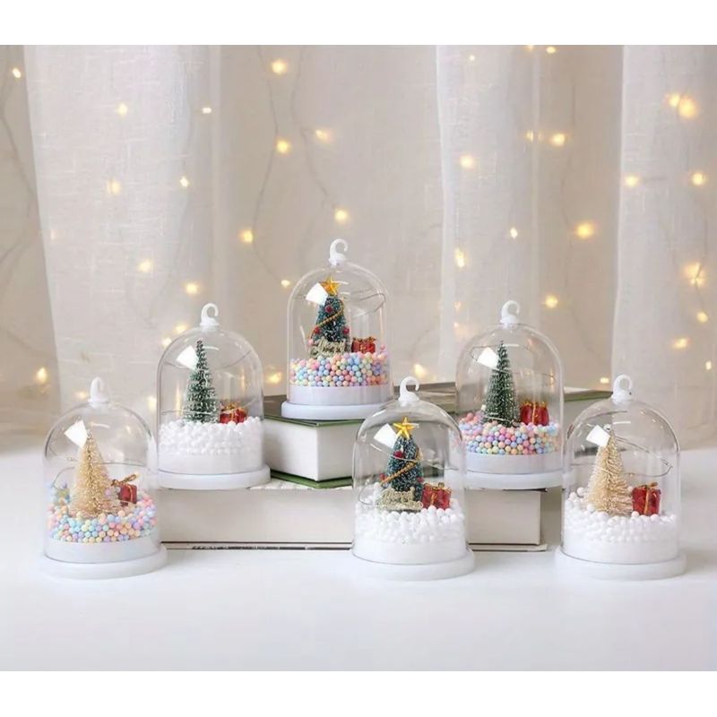 GENERICO - CUPULAS DE NAVIDAD con luces