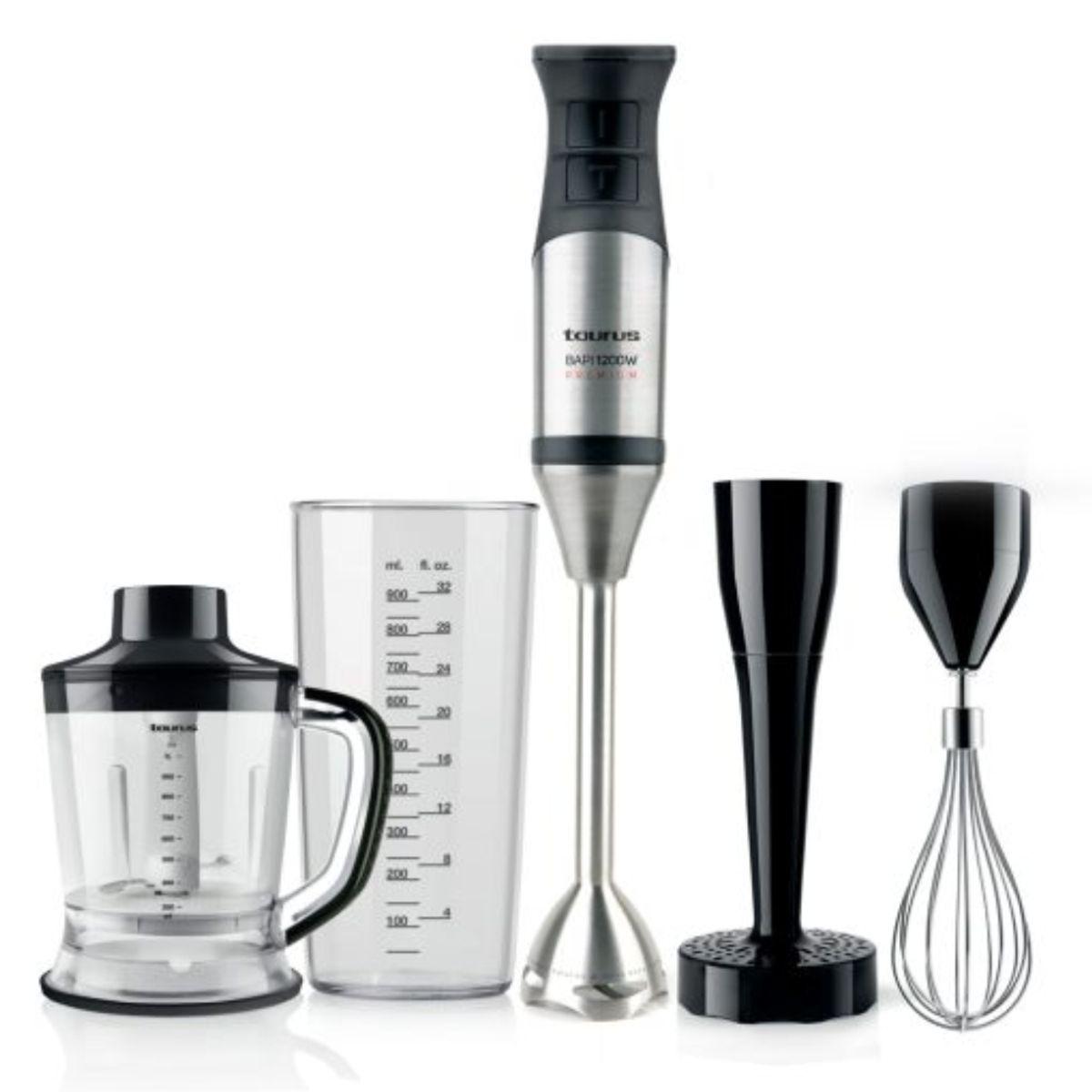 TAURUS - Batidora de Inmersión Taurus Bapi 1200 Premium Complete