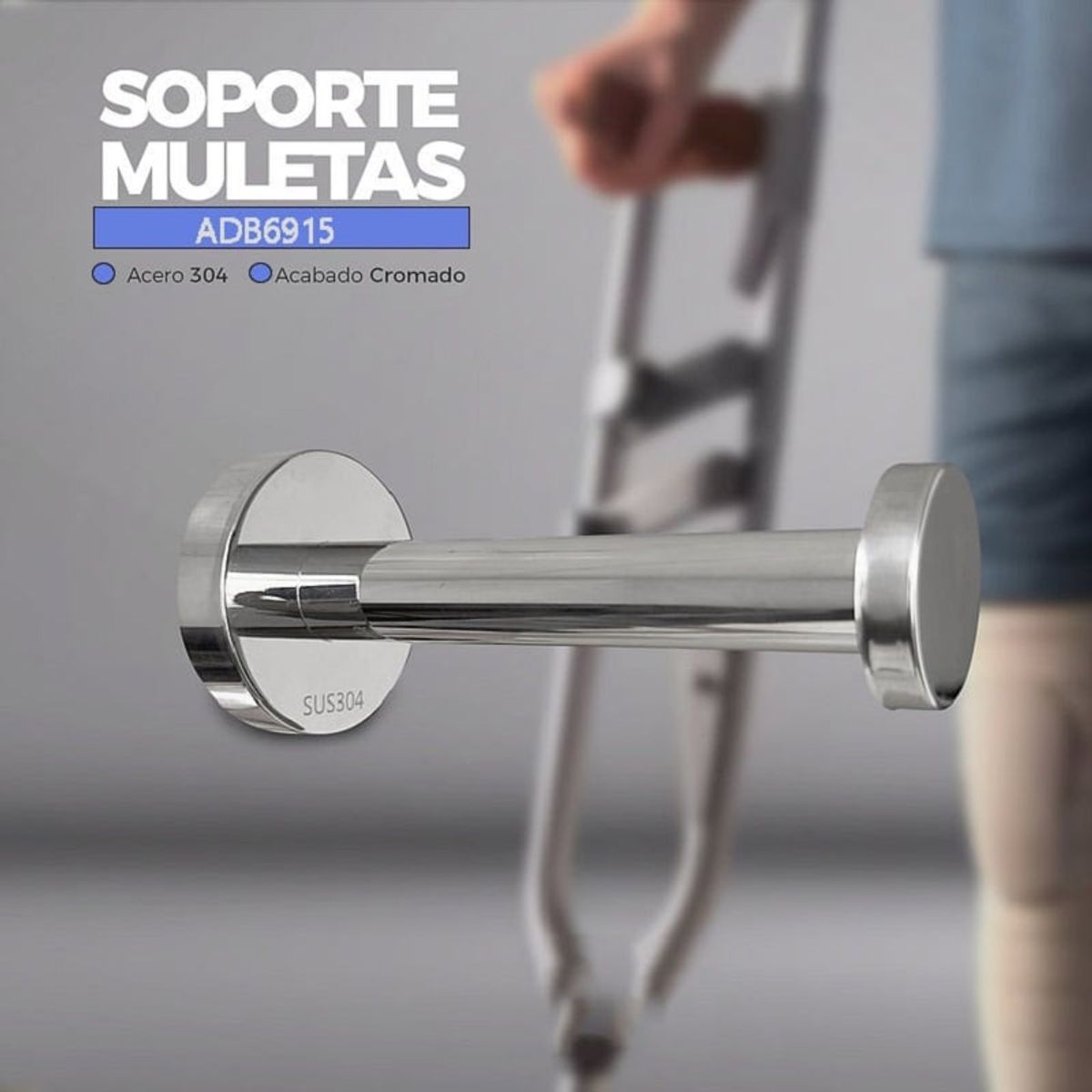 XM - SOPORTE PARA MULETAS - ADB6915