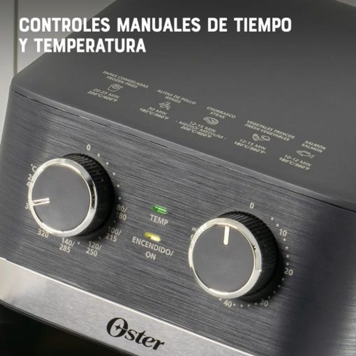 OSTER - Freidora de Aire Manual Oster® 4L CKSTAF401MDF