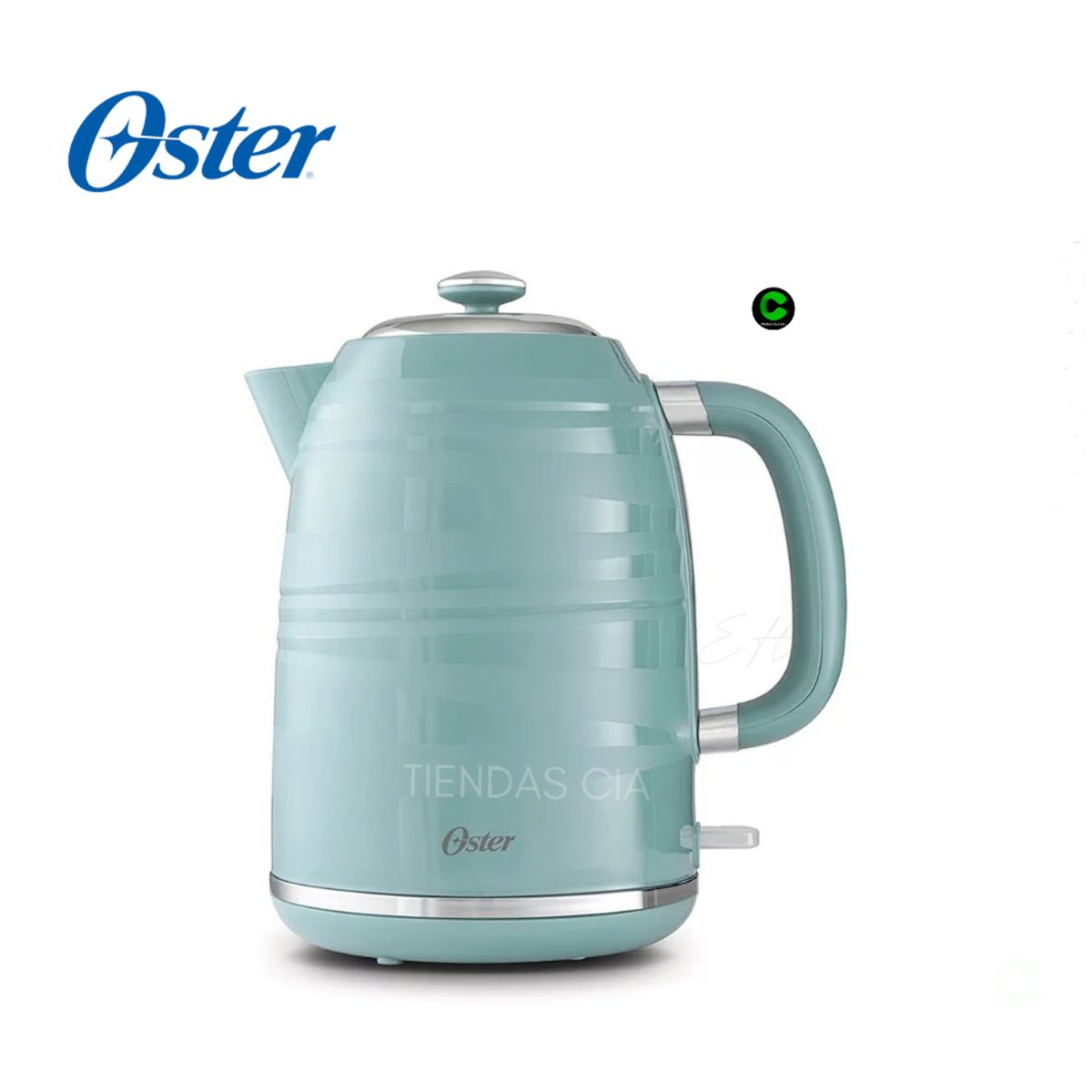 OSTER - Combo Oster Licuadora BLSTKAGVPB 1.5 L + Hervidor BVSTKT4177V 1.7 L