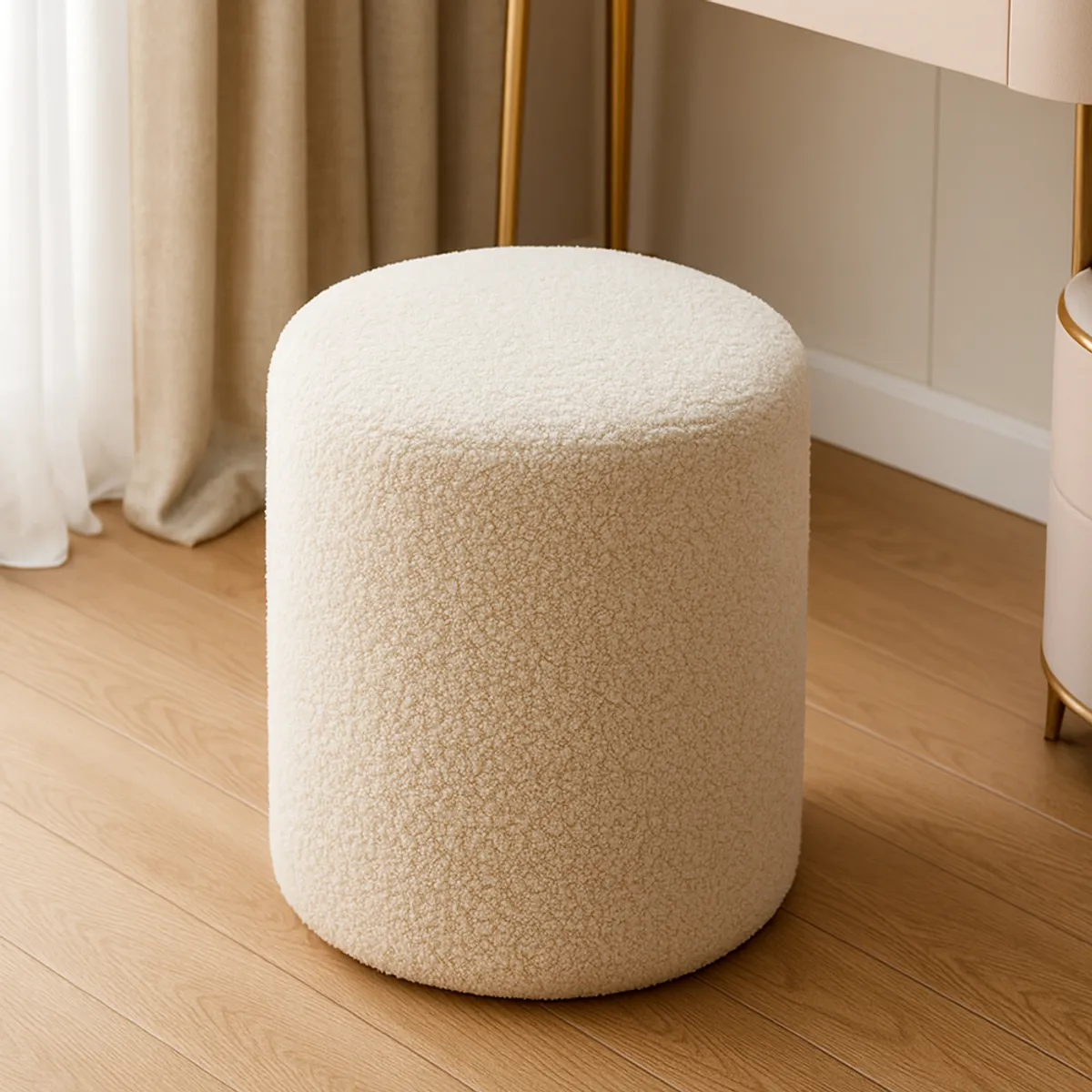 GENERICO - PUFF TOM BEIGE OVEJERO