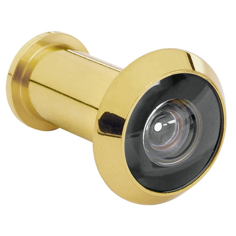 HERMEX - Mirilla Visor Lente de Vidrio para Puerta 43672 Hermex