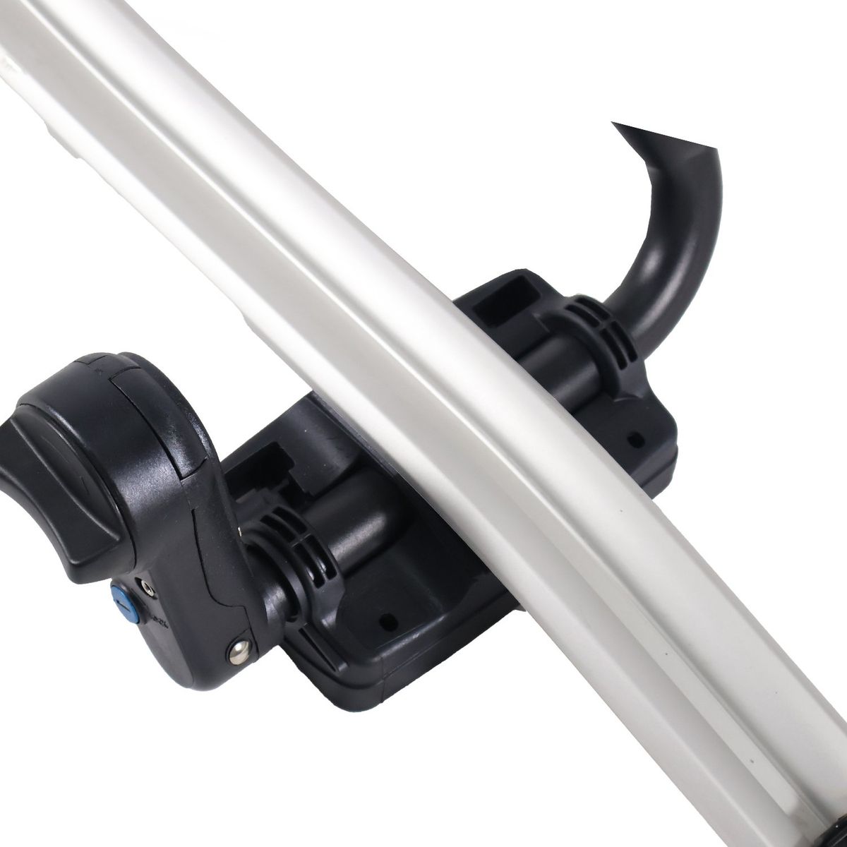 GENERICO - PORTABICICLETA PARA TECHO SILVER