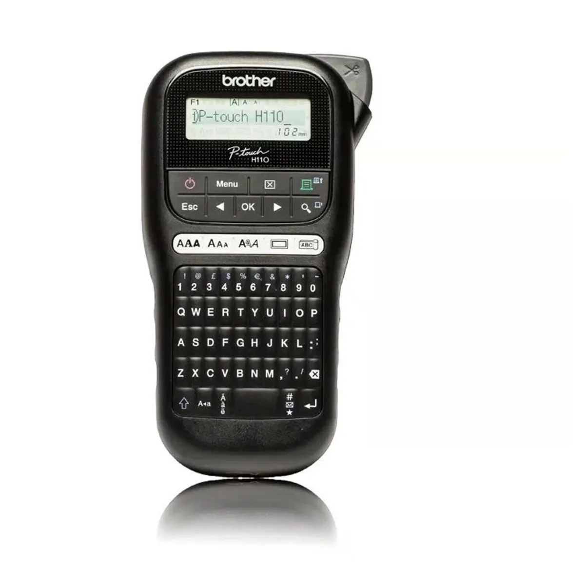 BROTHER - Rotuladora Brother PT-H110 Portatil Negro P-Touch