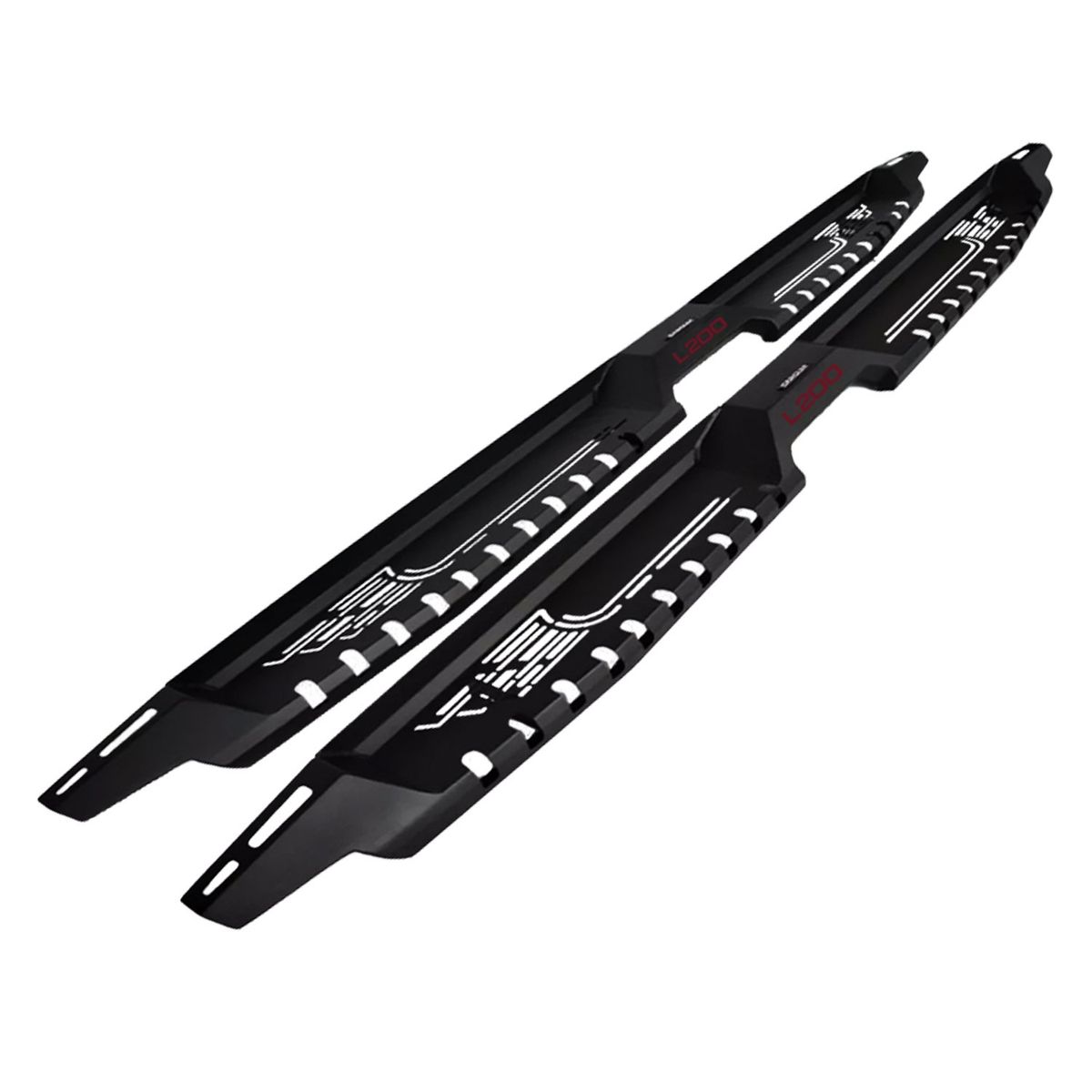 GENERICO - ESTRIBO SHARK PARA L200 2019+ LOGO L200