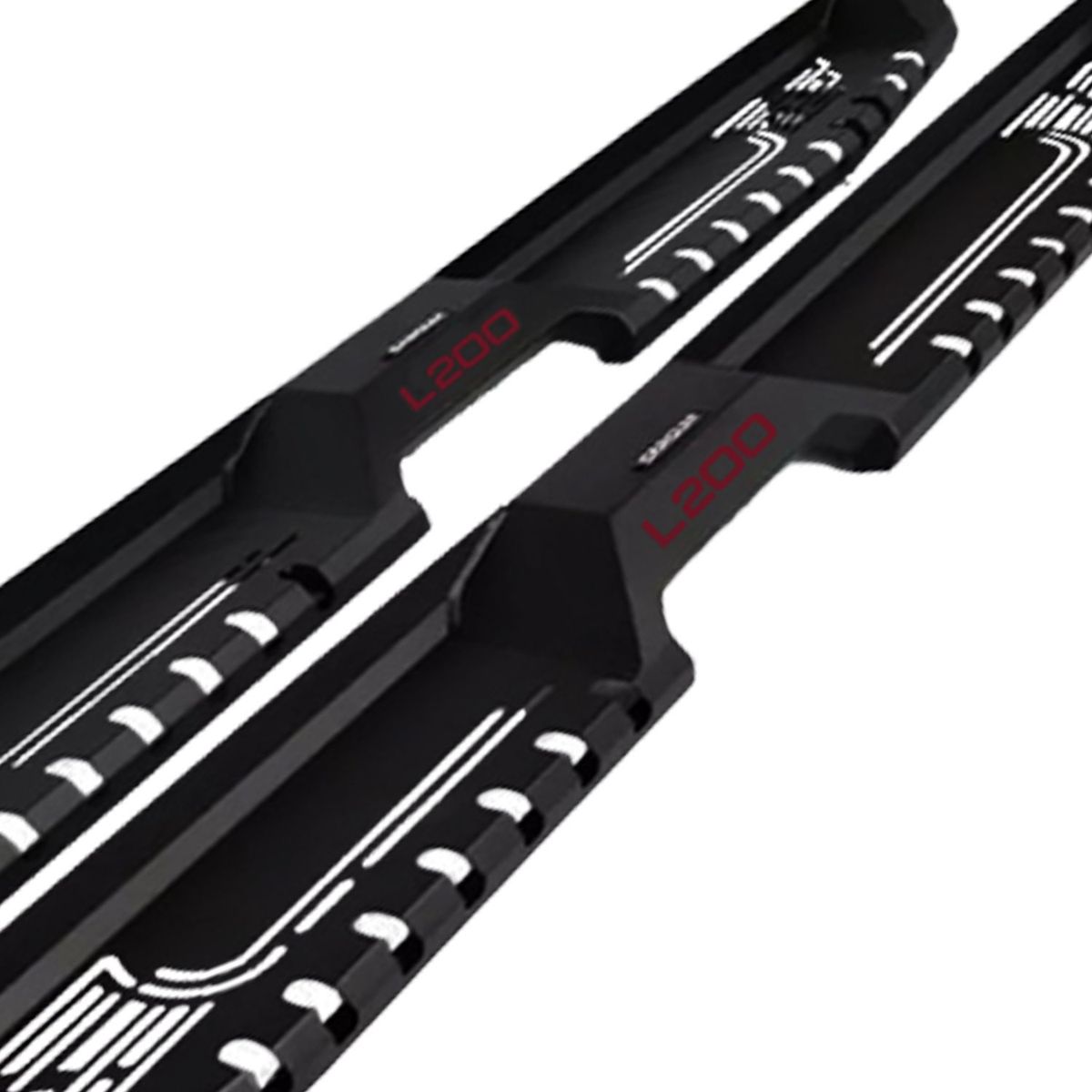 GENERICO - ESTRIBO SHARK PARA L200 2019+ LOGO L200