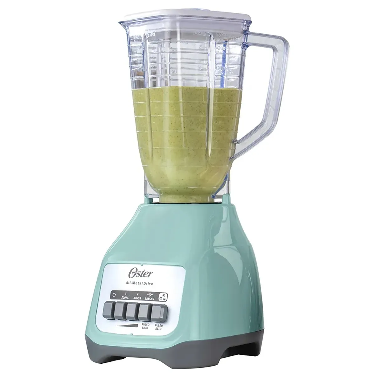 OSTER - Licuadora Oster 2 velocidades más pulso y vaso de vidrio BLSTKAGVPB