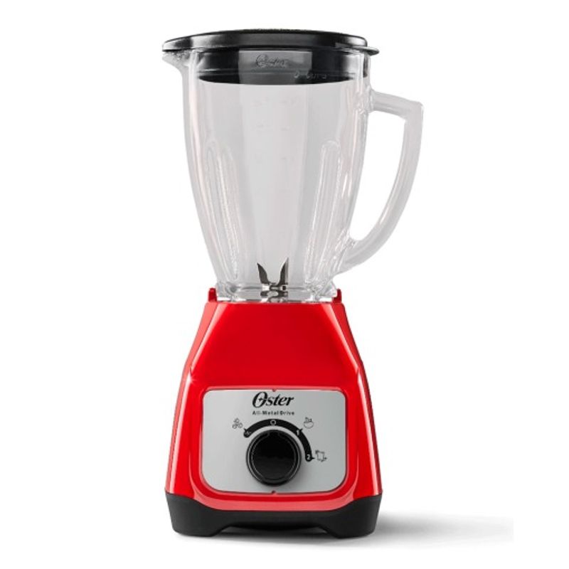 OSTER - Licuadora Oster con vaso de vidrio y control de perilla BLSTKAGRRD