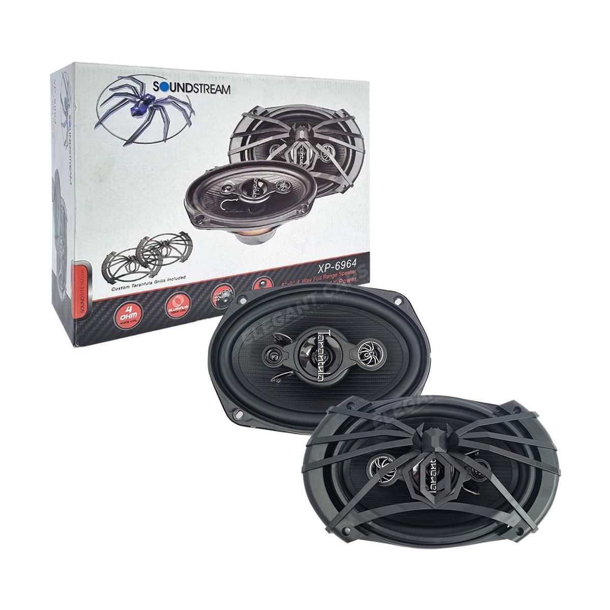 SOUNDSTREAM - Parlantes Ovalados 6x9 Soundstream 380w