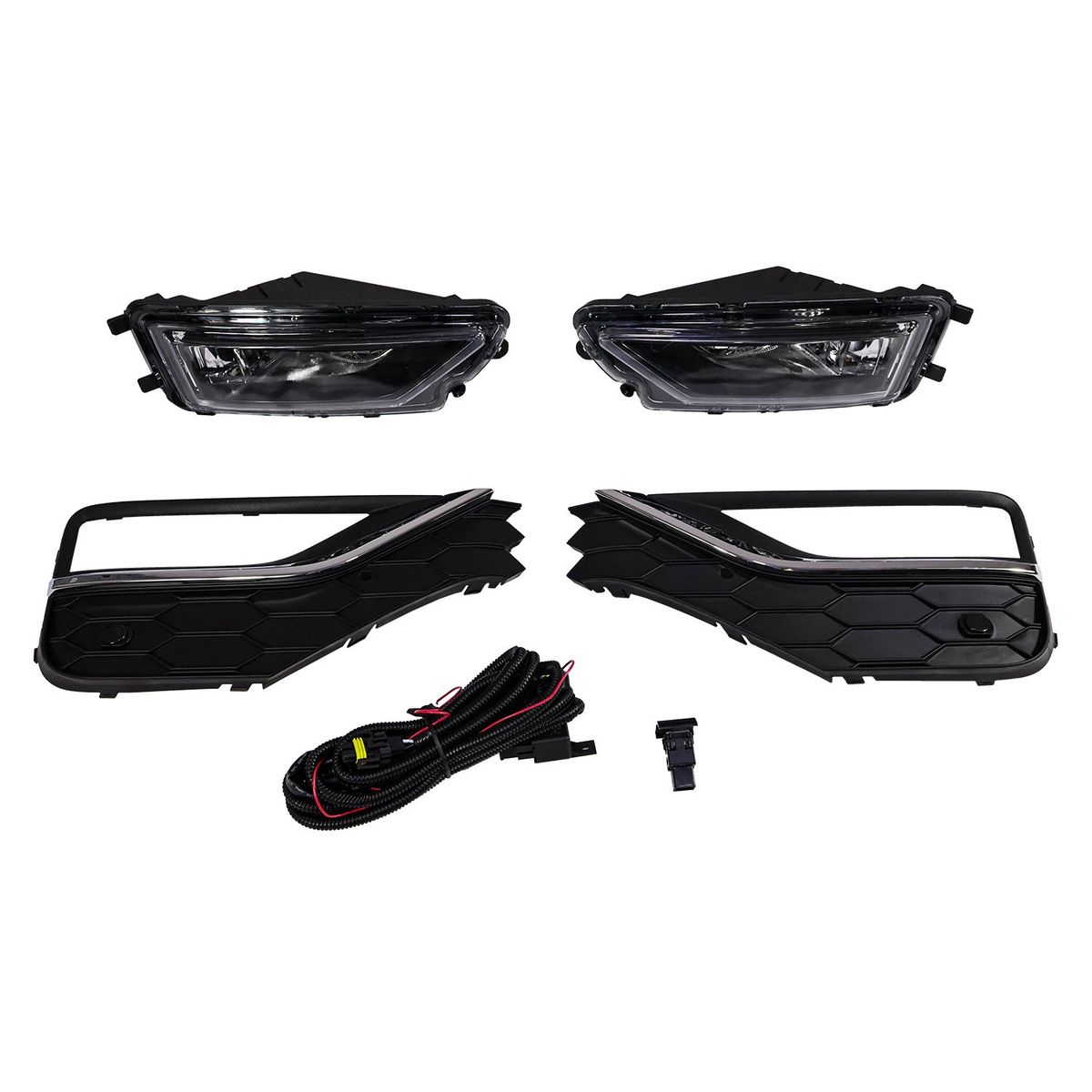 GENERICO - NEBLINERO CON LED AMAROK 2016+ BLACK