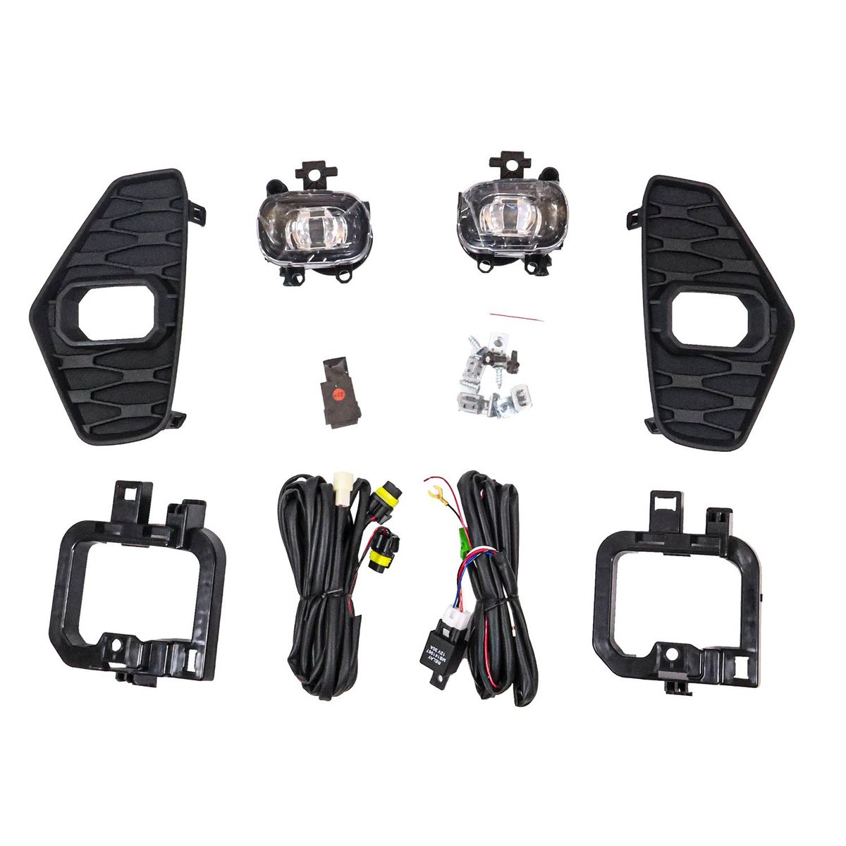 GENERICO - NEBLINERO CON LED NISSAN NP300FRONTIER 2021+ BLACK