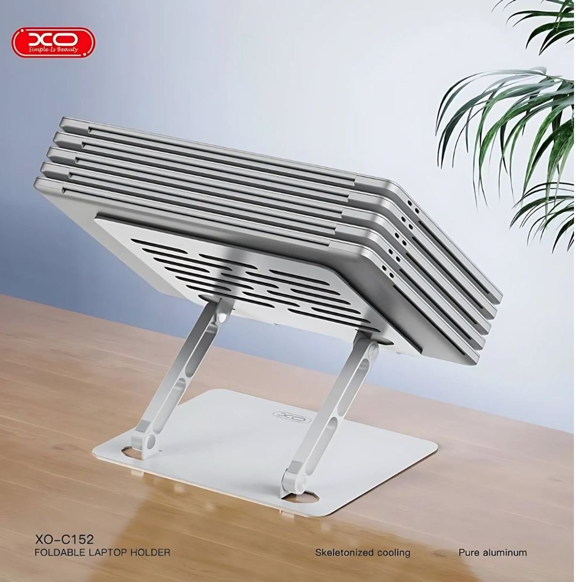 GENERICO - Soporte portátil ergonómico ajustable en altura y ángulo Xo-C152