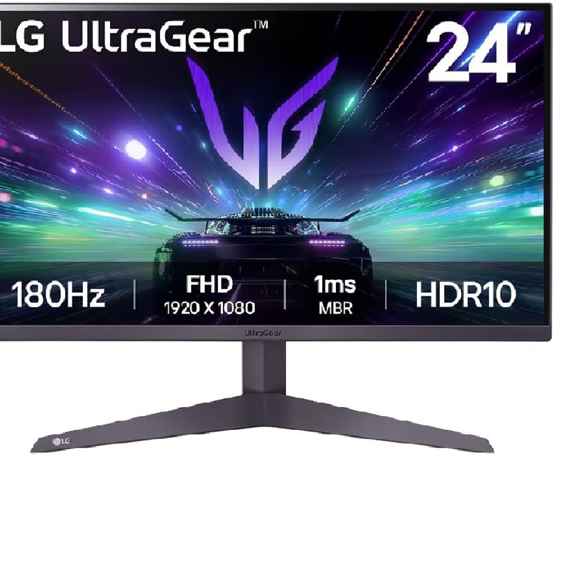 LG - Monitor Gaming LG UltraGear 24GS50F-B 24 FHD VA180Hz-1ms MBR HDR10 1xDP
