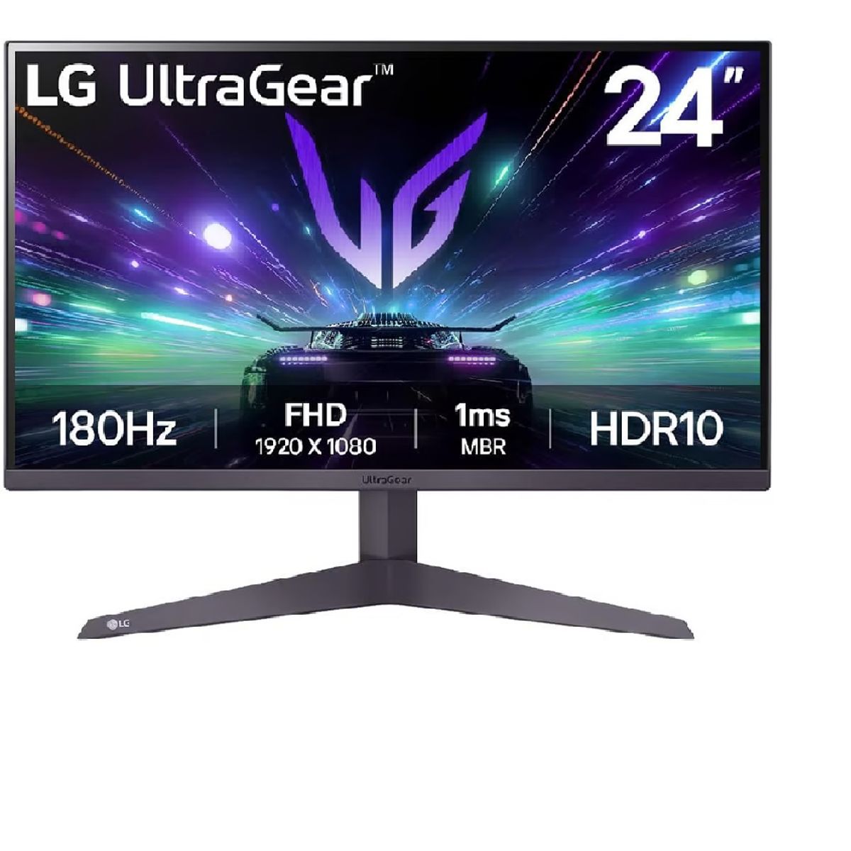 LG - Monitor Gaming LG UltraGear 24GS50F-B 24 FHD VA180Hz-1ms MBR HDR10 1xDP