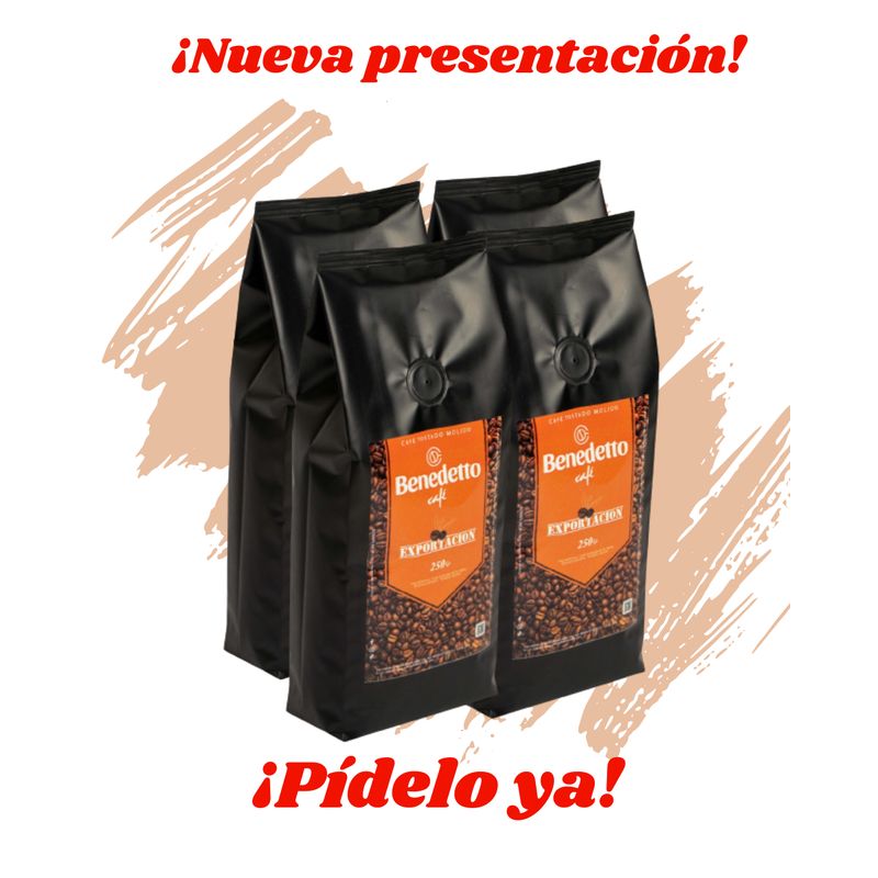 GENERICO - Café Benedetto 4Pack molido