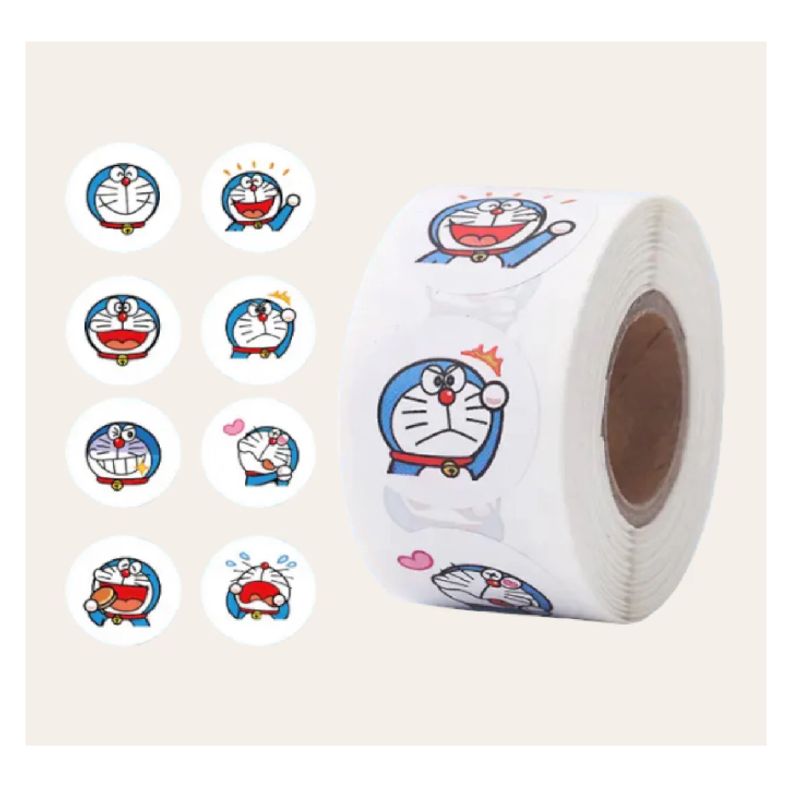 GENERICO - 100 stickers en rollo kawaii 9