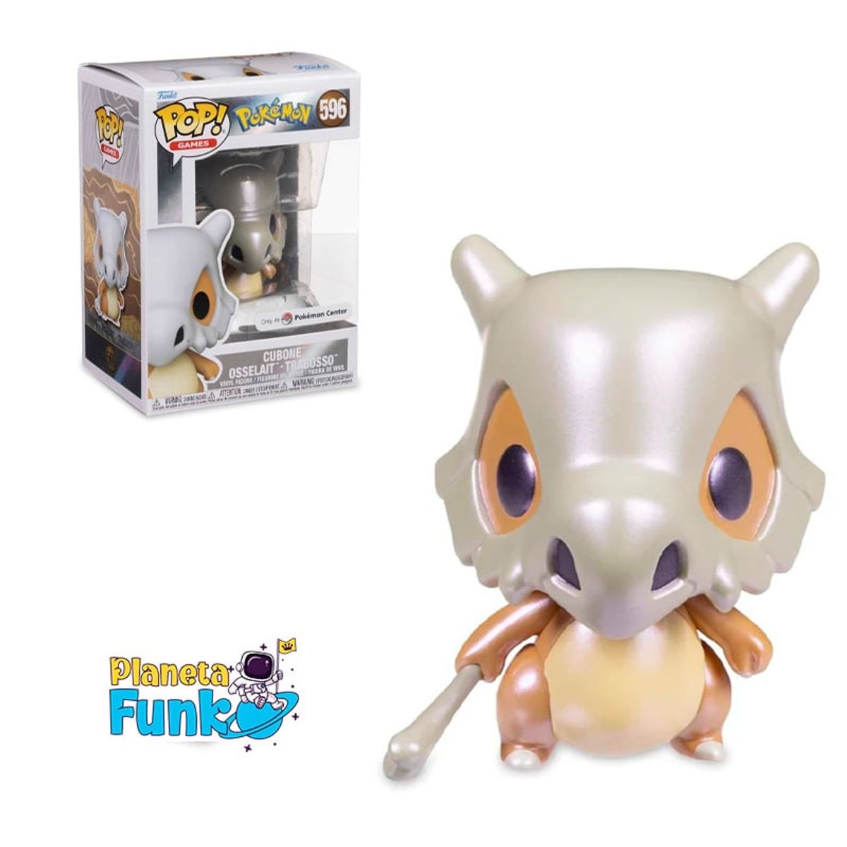 FUNKO - POKEMON CUBONE PEARLESCENT EXCLUSIVO