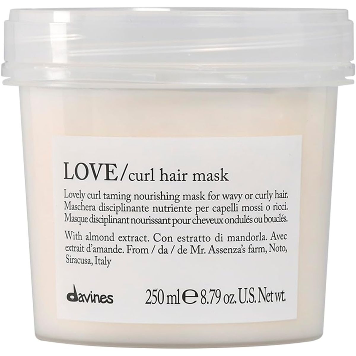 DAVINES - Mascarilla Elastizante para Rizos y Ondas Davines Love Curl 250ml
