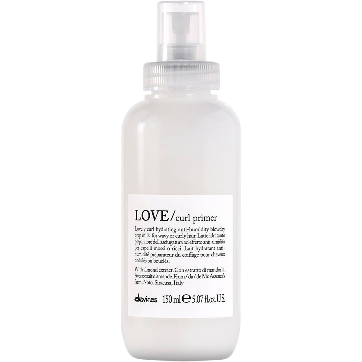 DAVINES - Primer Protector Térmico para Rizos y Ondas Davines Love Curl 150ml