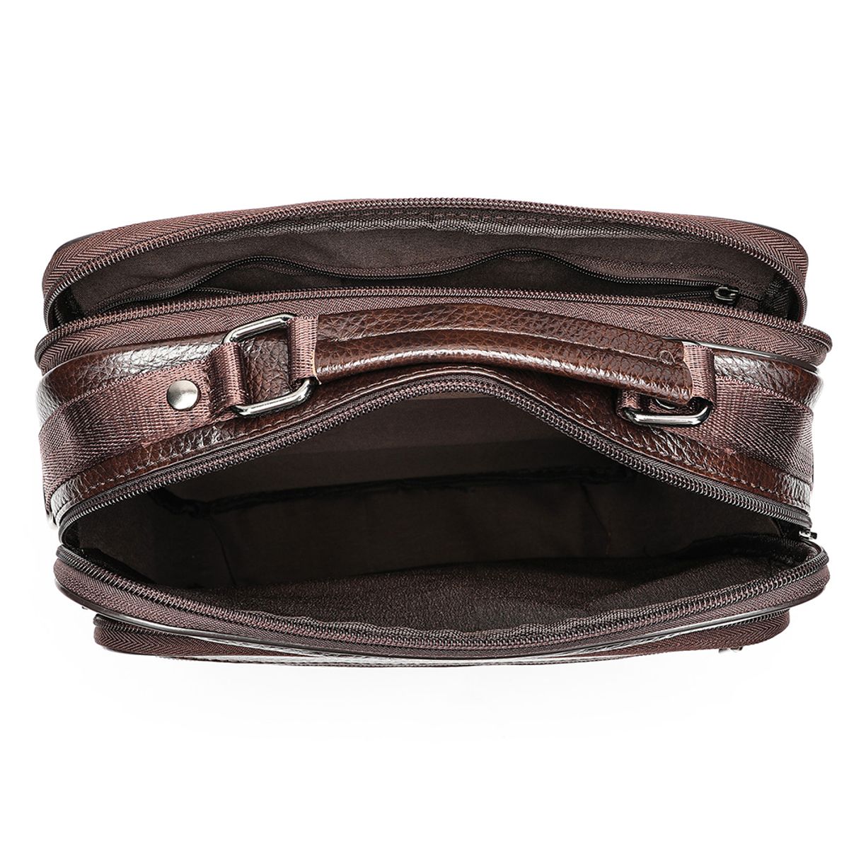 ALDEBARAN - Morral de Cuero Vacuno De Alta Capacidad 6173 (Laptop 13" y A4)