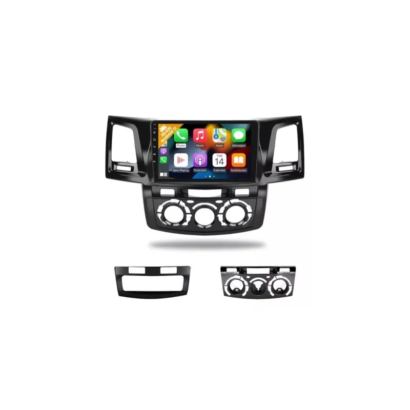 GENERICO - Autoradio Android Toyota Hilux Vigo AC  2005-2014 Carplay