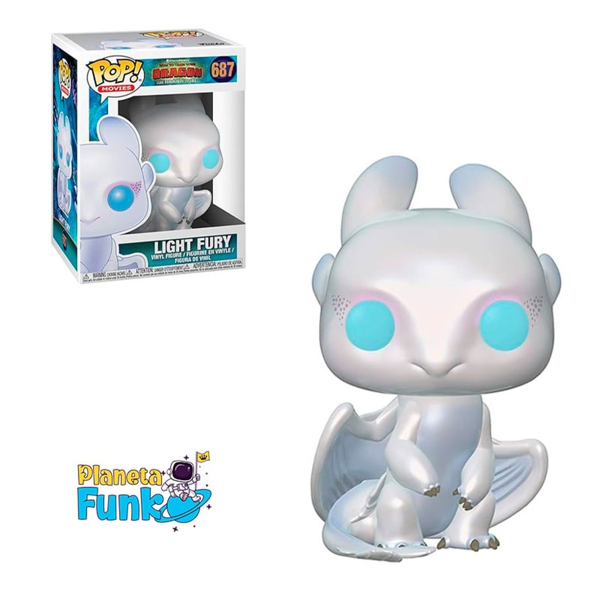 FUNKO - LIGHT FURY COMO ENTRENAR A TU DRAGON 687